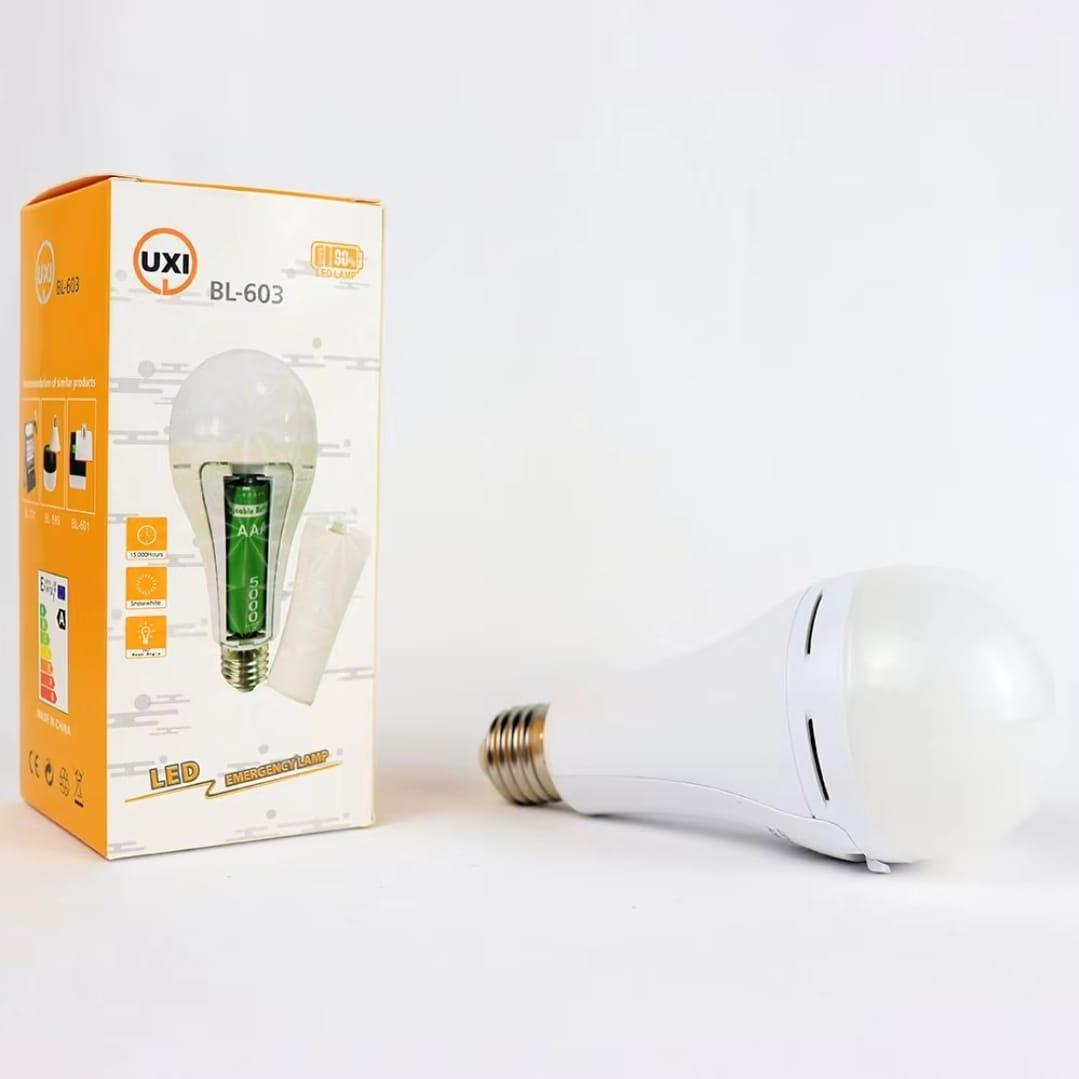 Rechargeable LED Bulb Light with Type-C Charging Port - 1 Pcs