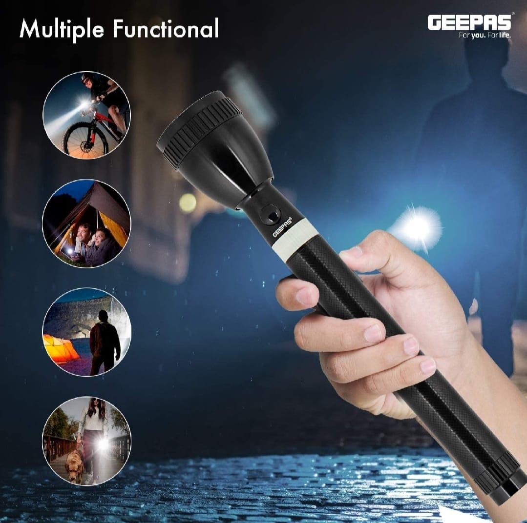Rechargeable Self Defense Flashlight with Type-C Charging Port