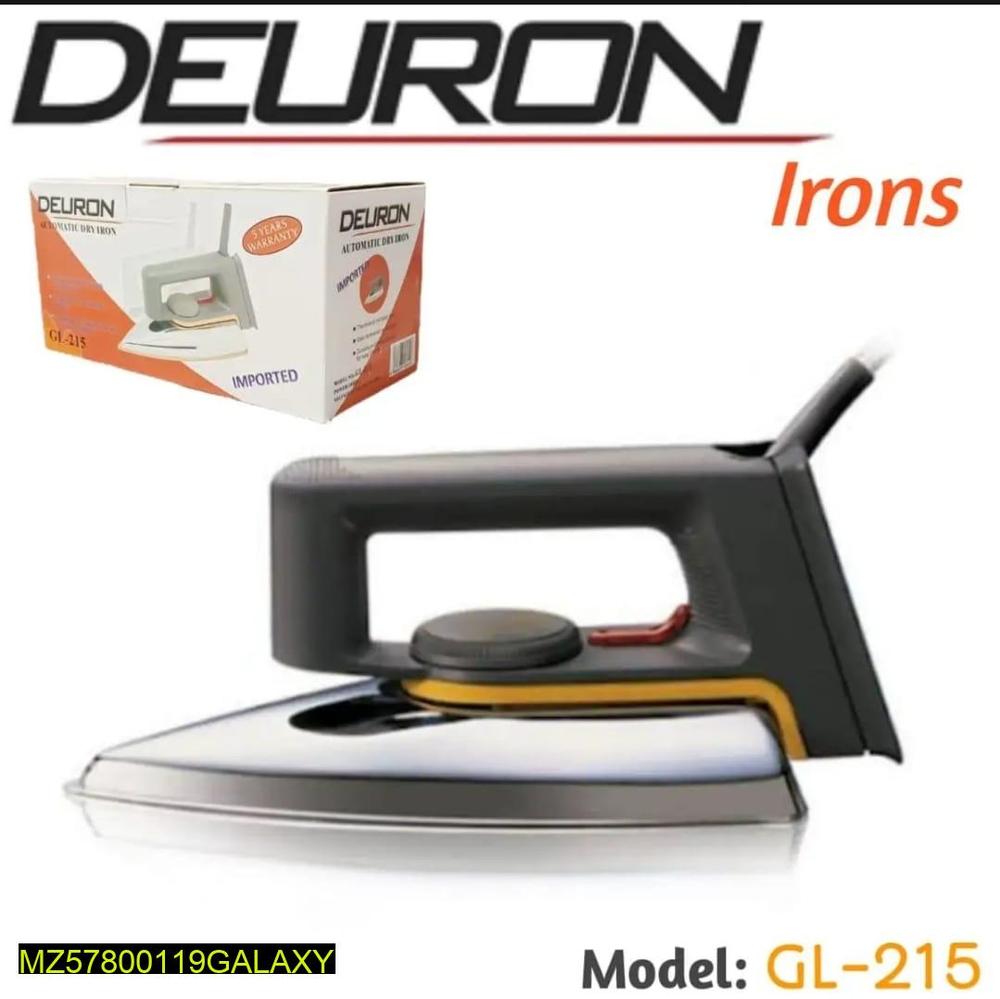 Deuron GL-215 Dry Iron 1000W Stainless Steel