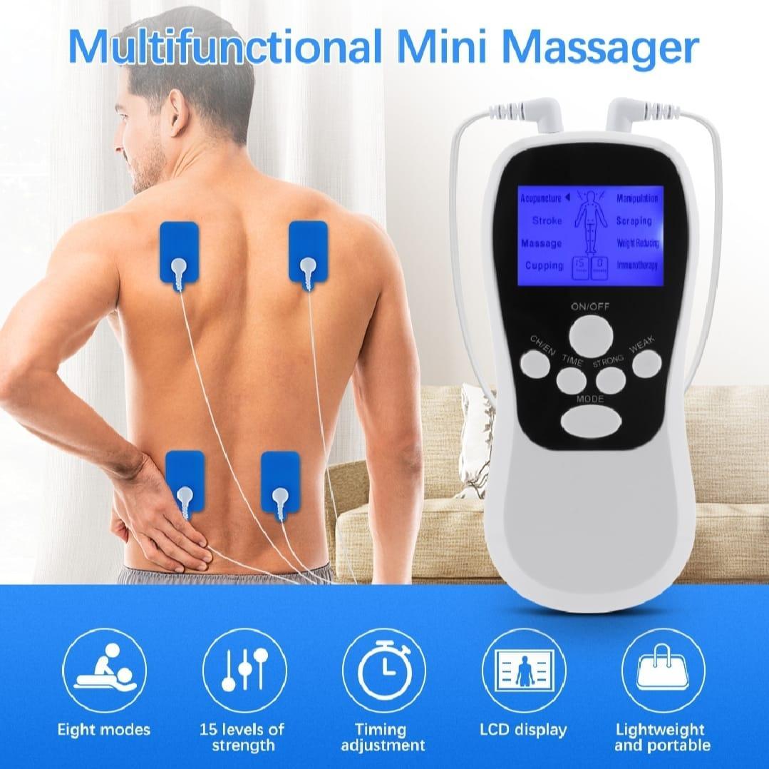 Mini White Massager Gun - Compact & Portable Massage Solution