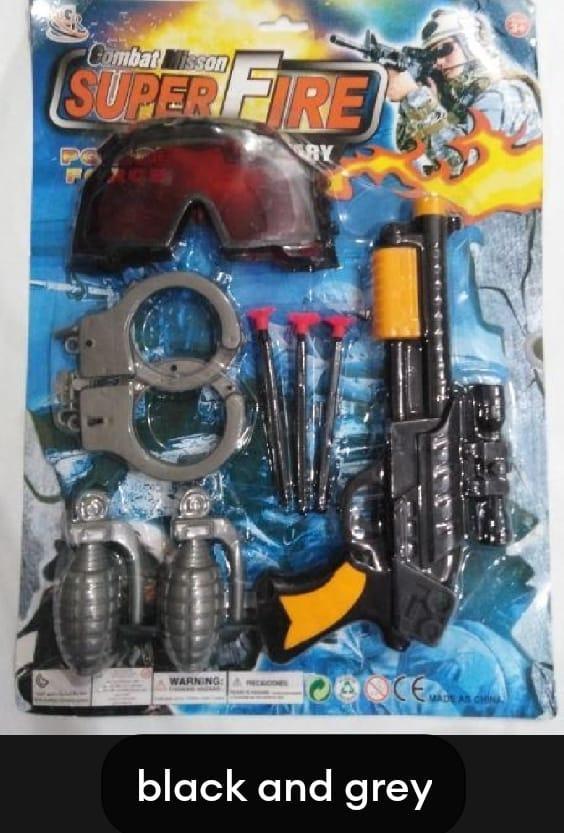 Kid's Fiery Toy Gun Set