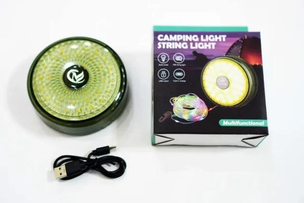 Rechargeable Green String Lights - 1 Pcs Small White Light