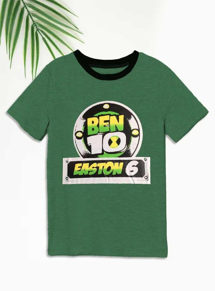 Ben Ten  Boy's T-Shirt ,KM0000100-Green