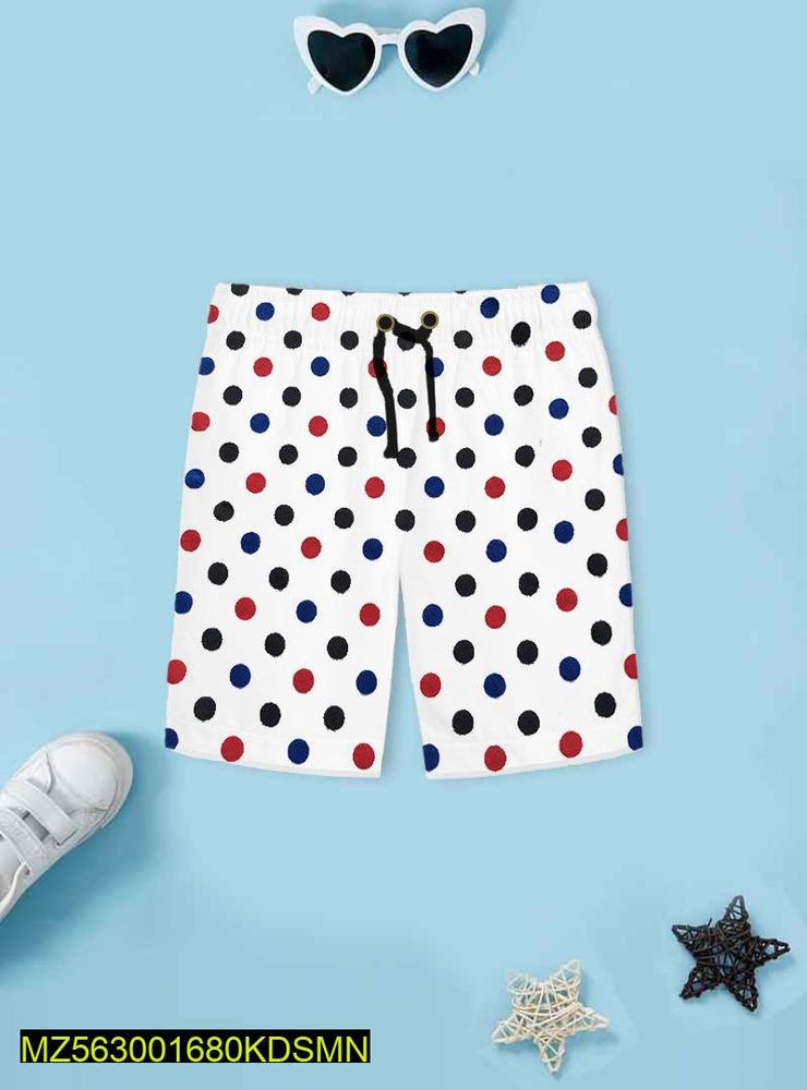 Dotted Short ,KM0000314-White