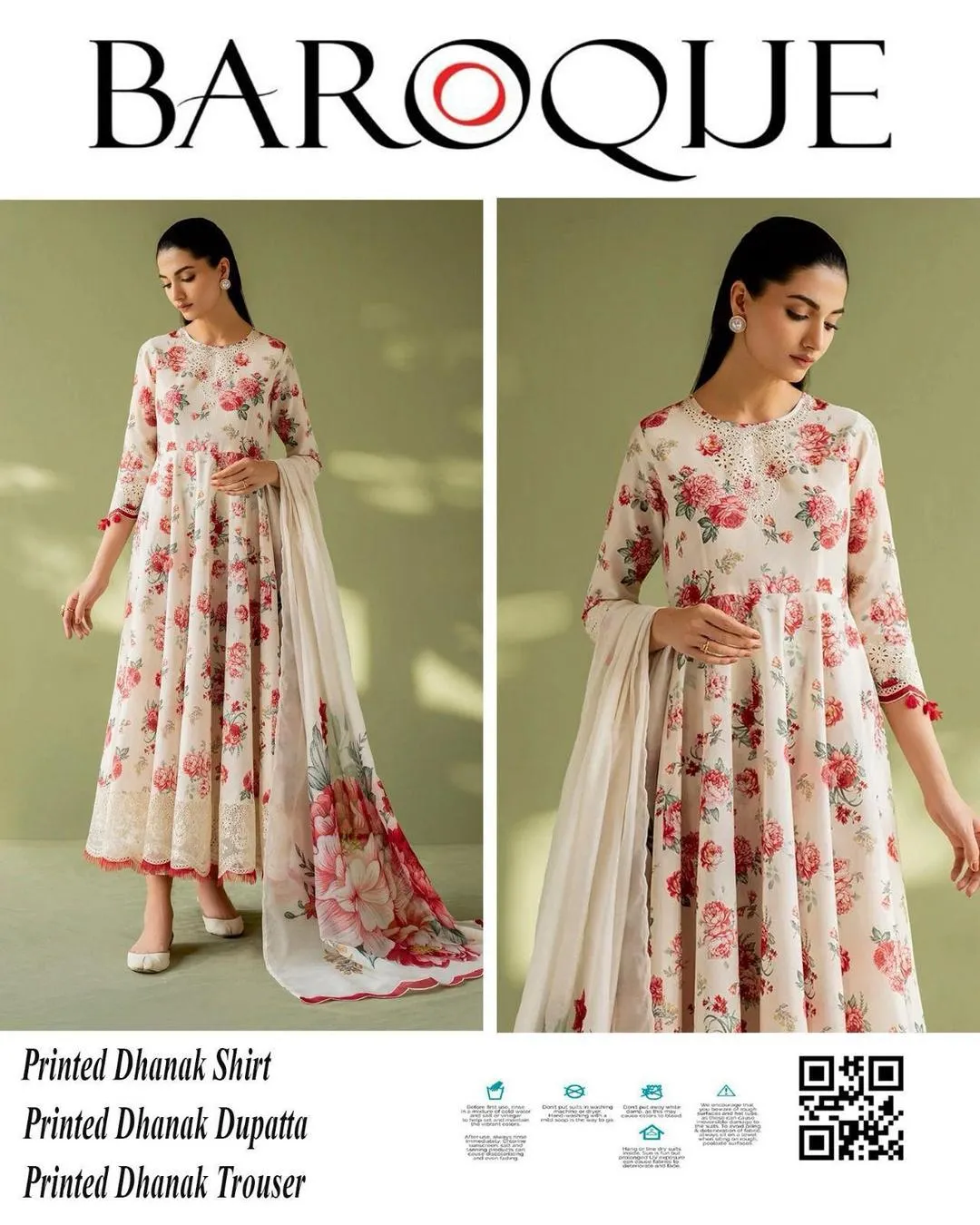 3 Pcs Women's Unstitched Printed Suit