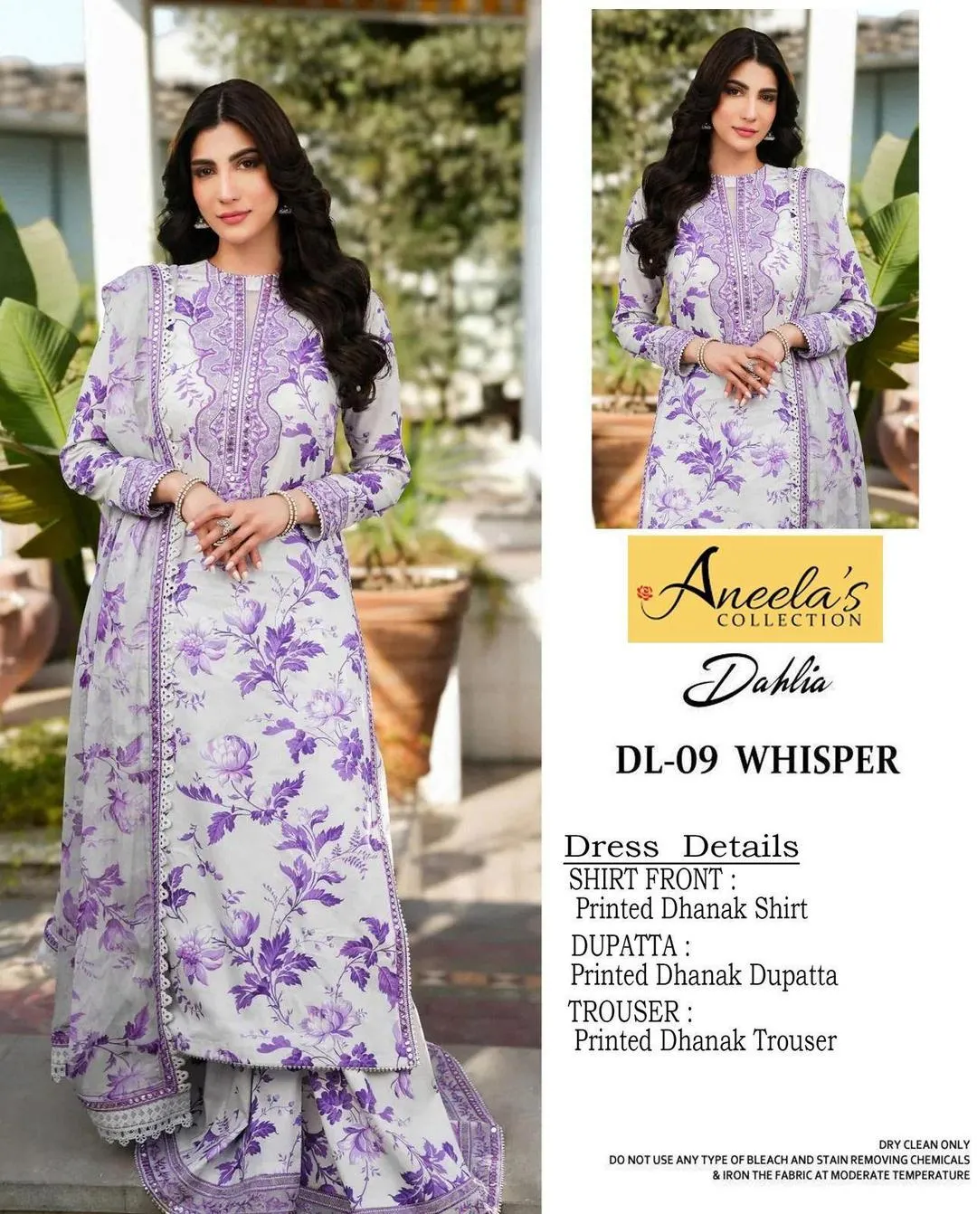 3 Pcs Women's Unstitched Printed Suit