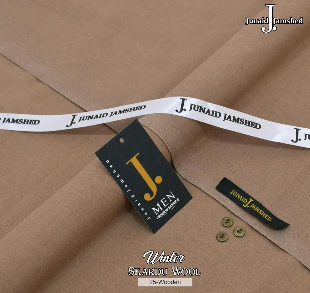 Men’s Unstitched Wool Plain Suit