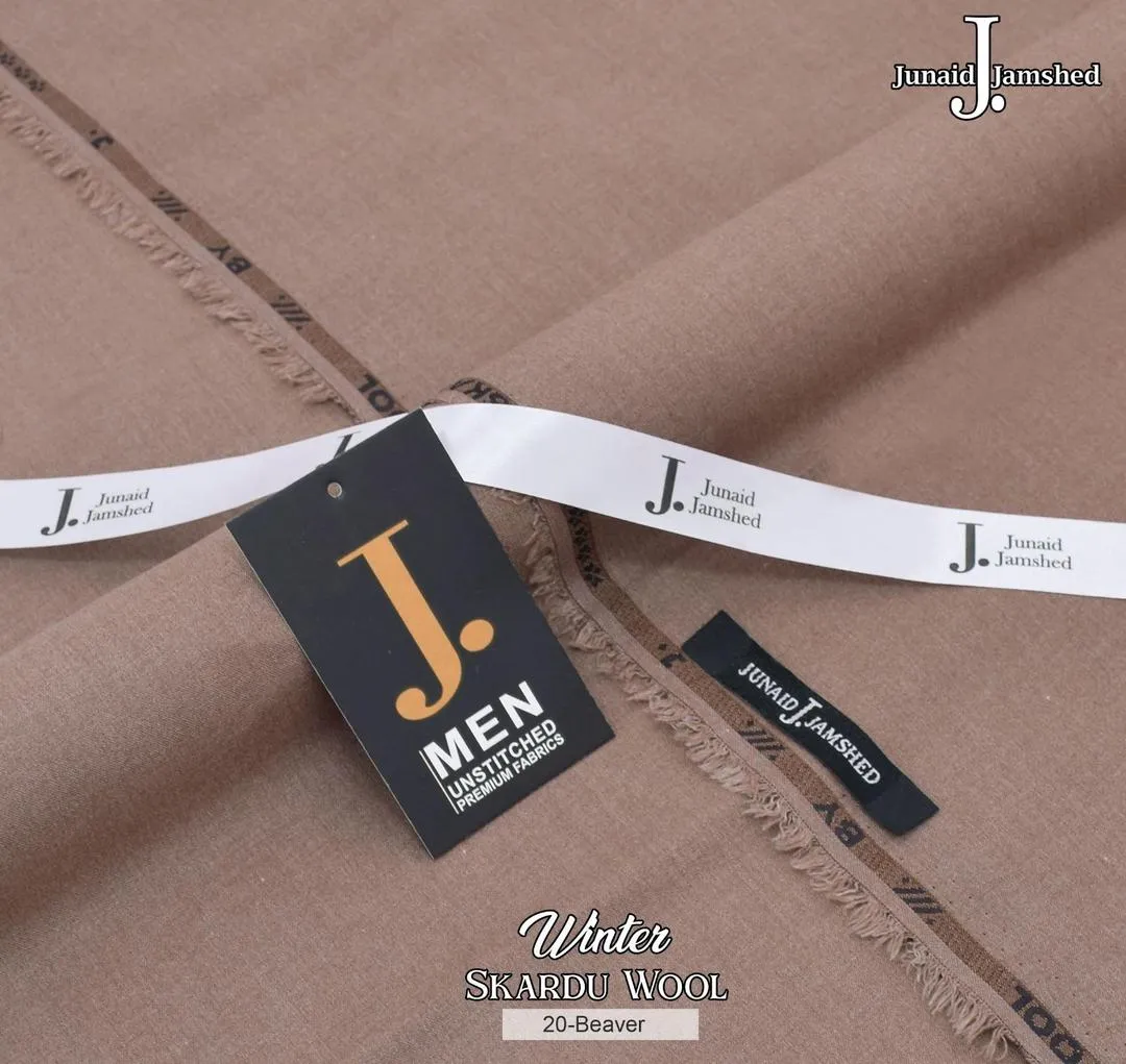 Men’s Unstitched Wool Plain Suit