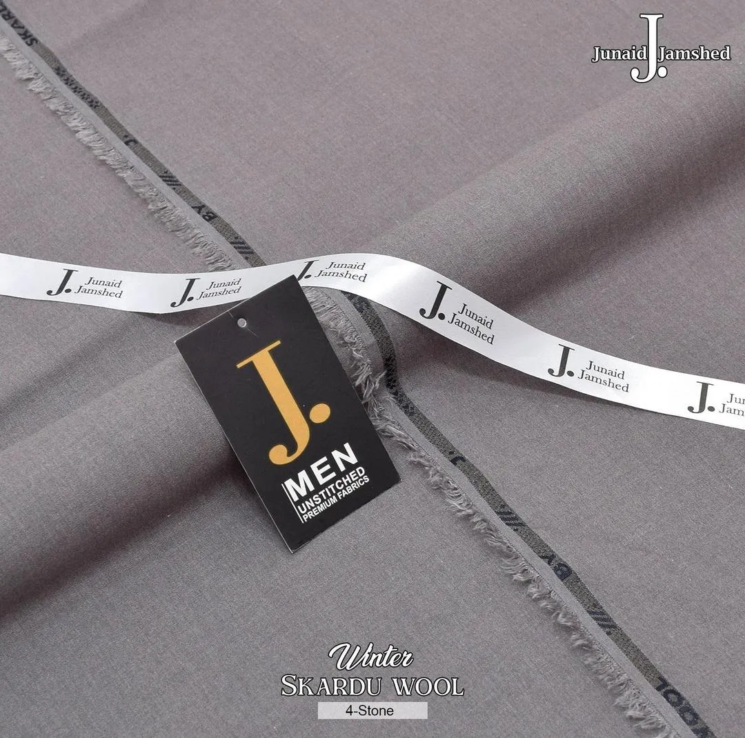 Men’s Unstitched Wool Plain Suit