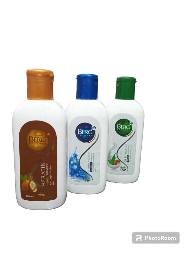 Natural Shampoo, Pack Of 3- 100ml