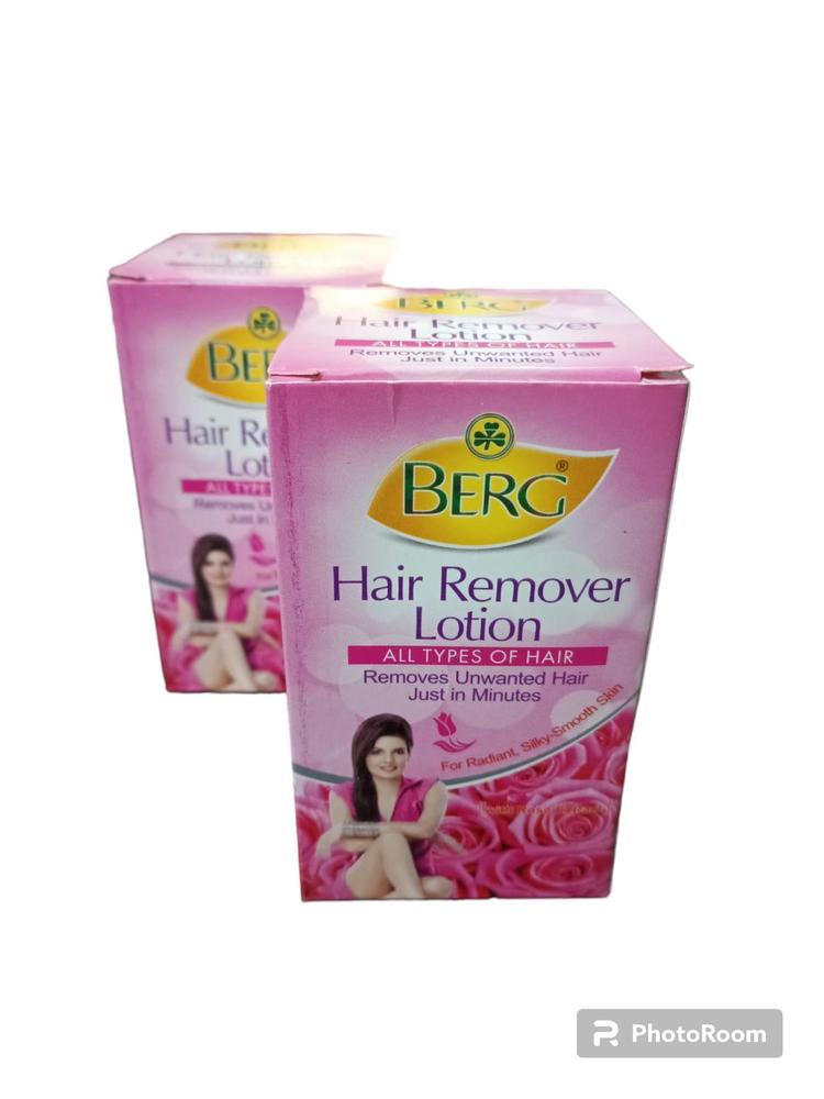 Berg Women's Hair Removing Lotion, Pack of 2 (120 ml)