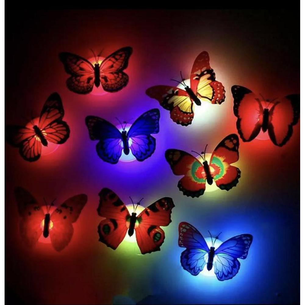 Led Butterfly Night Light 1 Pc