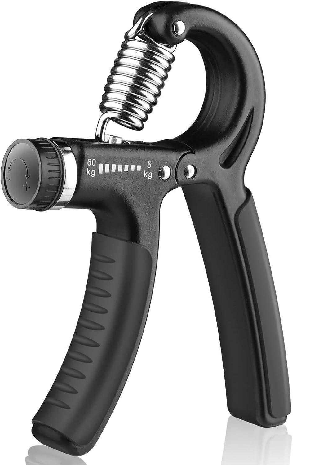 Adjustable Hand Grip Power Exerciser Forearm Wrist Strengthener Gripper 60-kg