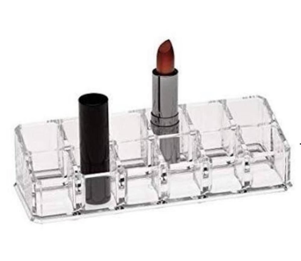 Acrylic Lipstick Holder, Pack Of 12