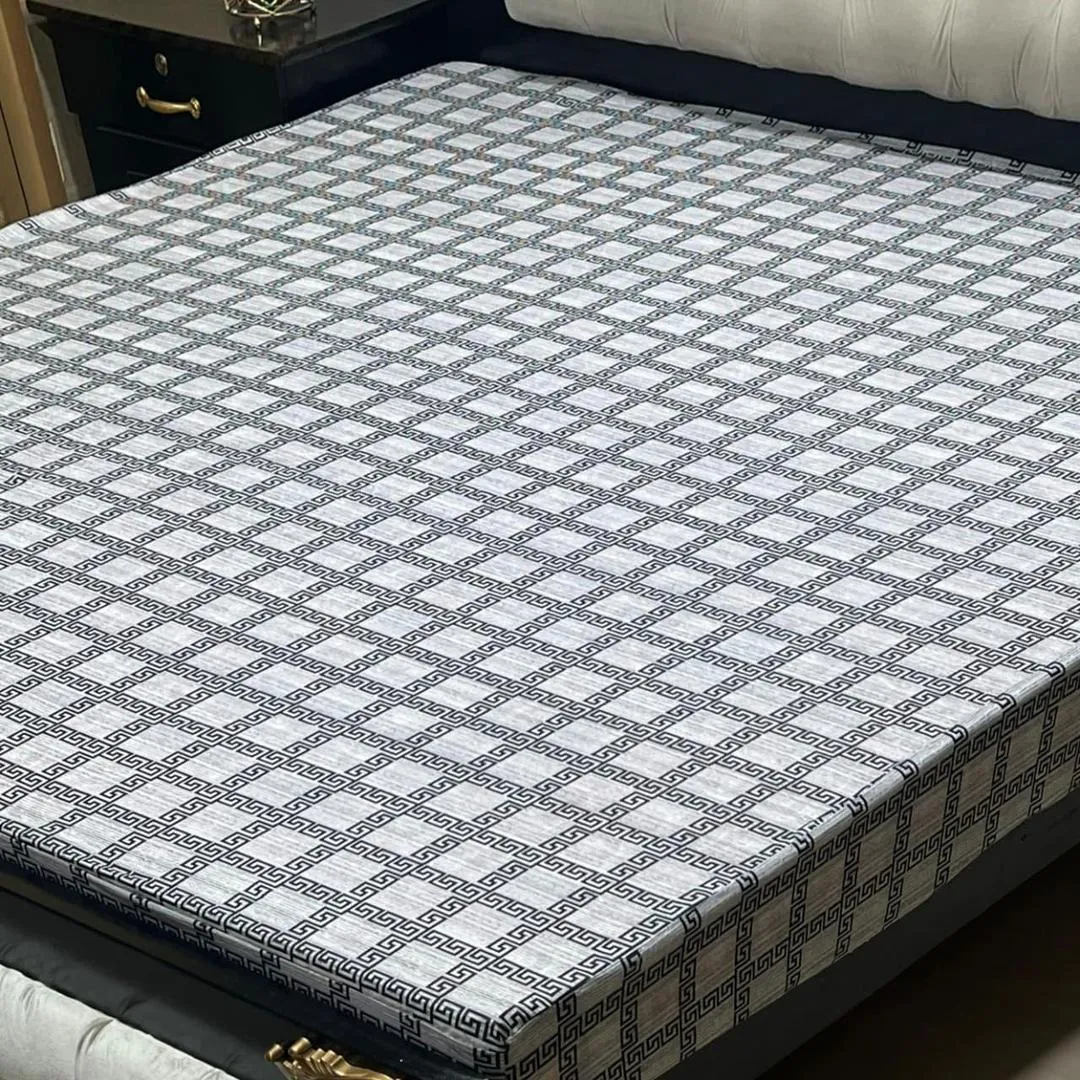 Cotton Printed Double Bed Mattress Cover