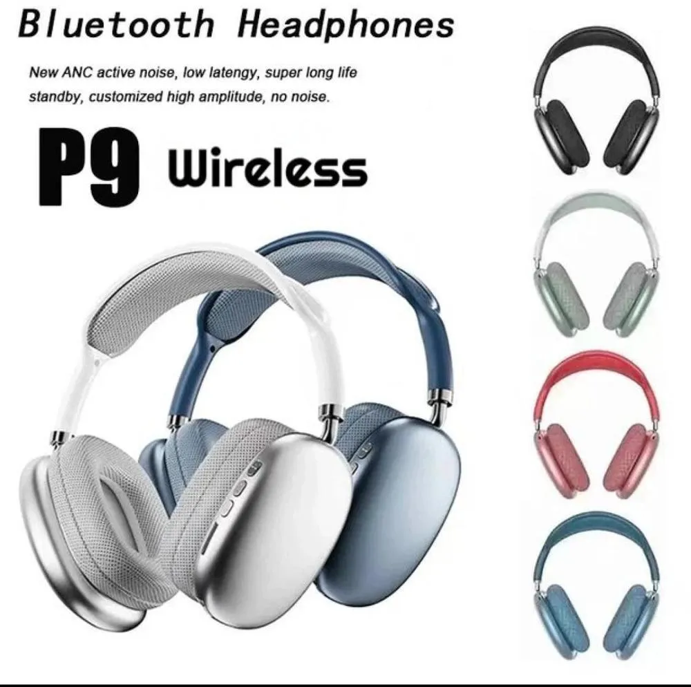 Multicolor Wireless Headphones with Built-In Microphone – 1 Pcs, MP3 Function & Long Battery Life