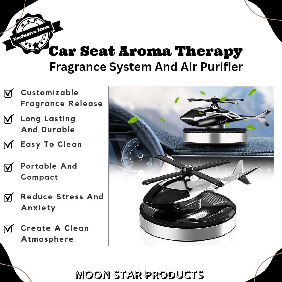 Customizable Portable Car Seat Aroma Therapy - 1 Pc for Stress Relief and Clean Atmosphere