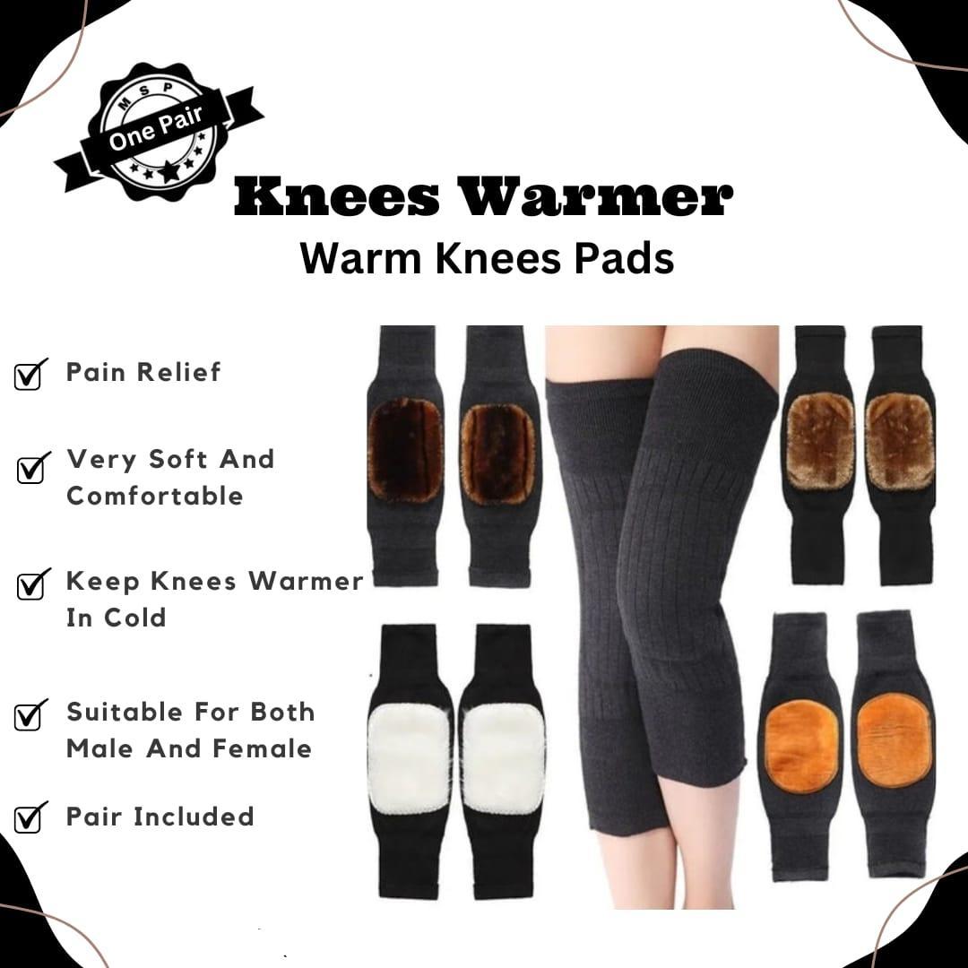 Cozy Wool Knee Warmer - Warm & Comfortable - 2 Pcs for Unisex