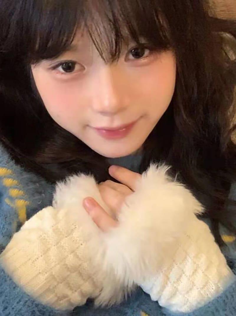 Women's Wool Fingerless Gloves 1 Pair - Warm and Cozy