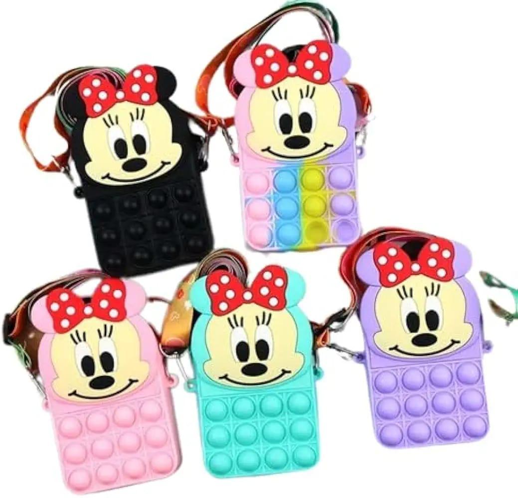 Girl's Cute Pop It Crossbody Bag