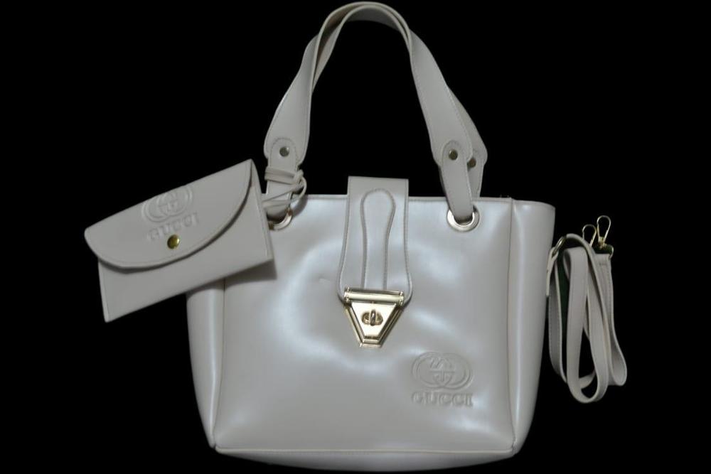 Women's PU Leather Top Handle Shoulder Bag