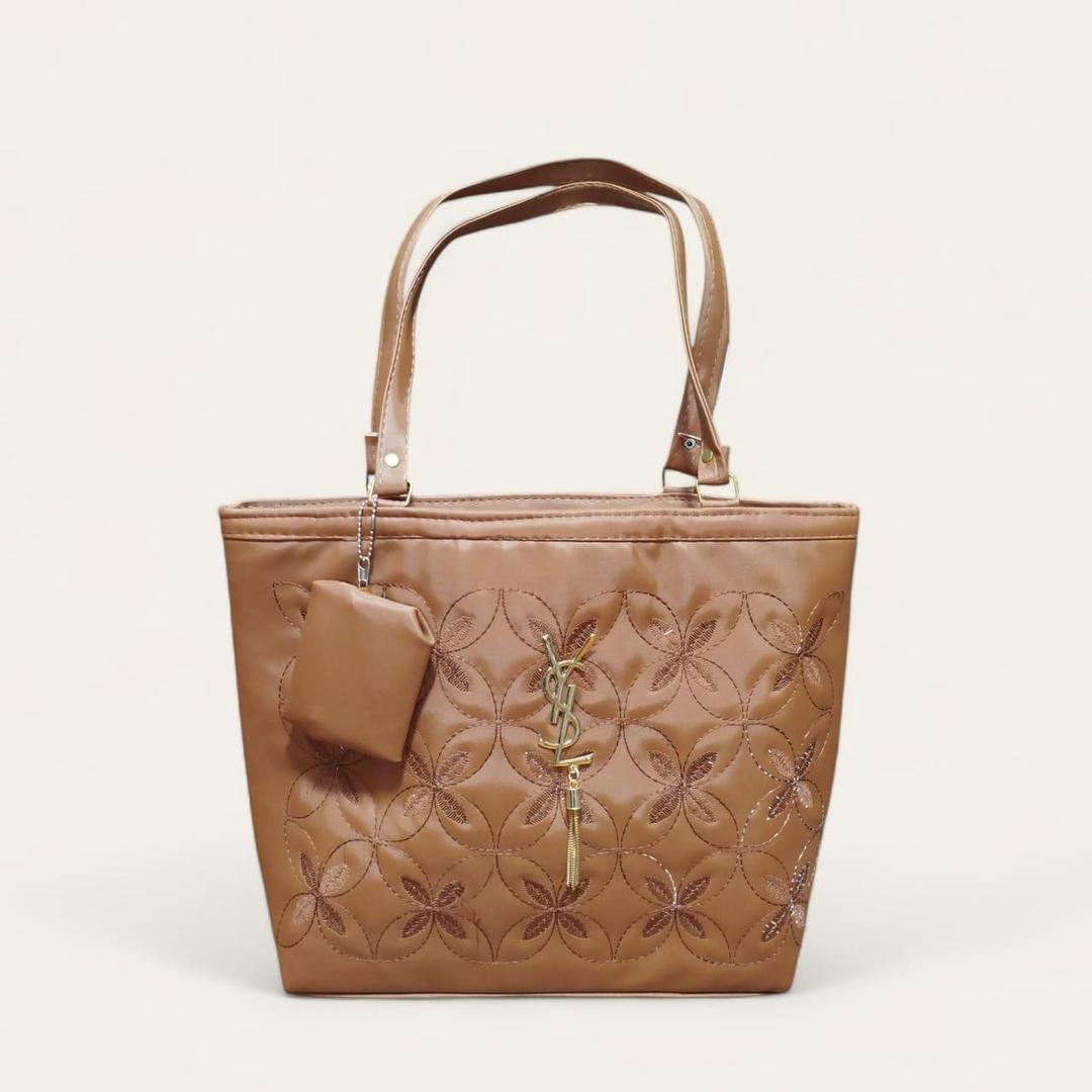 Women's Oxford Textured Shoulder Bag