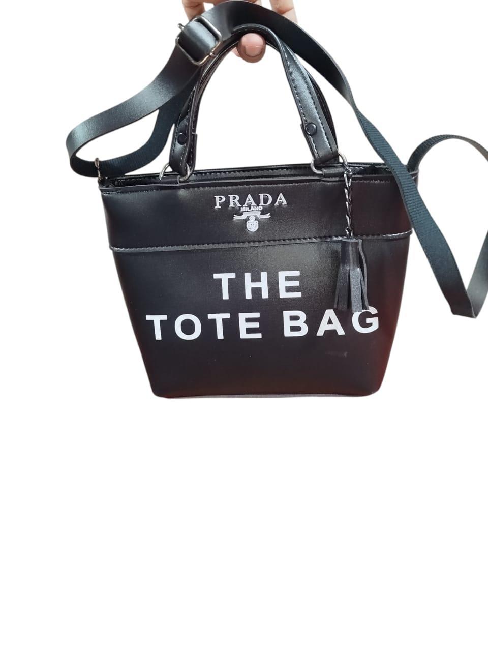 Women's Rexine Printed Tote Bag