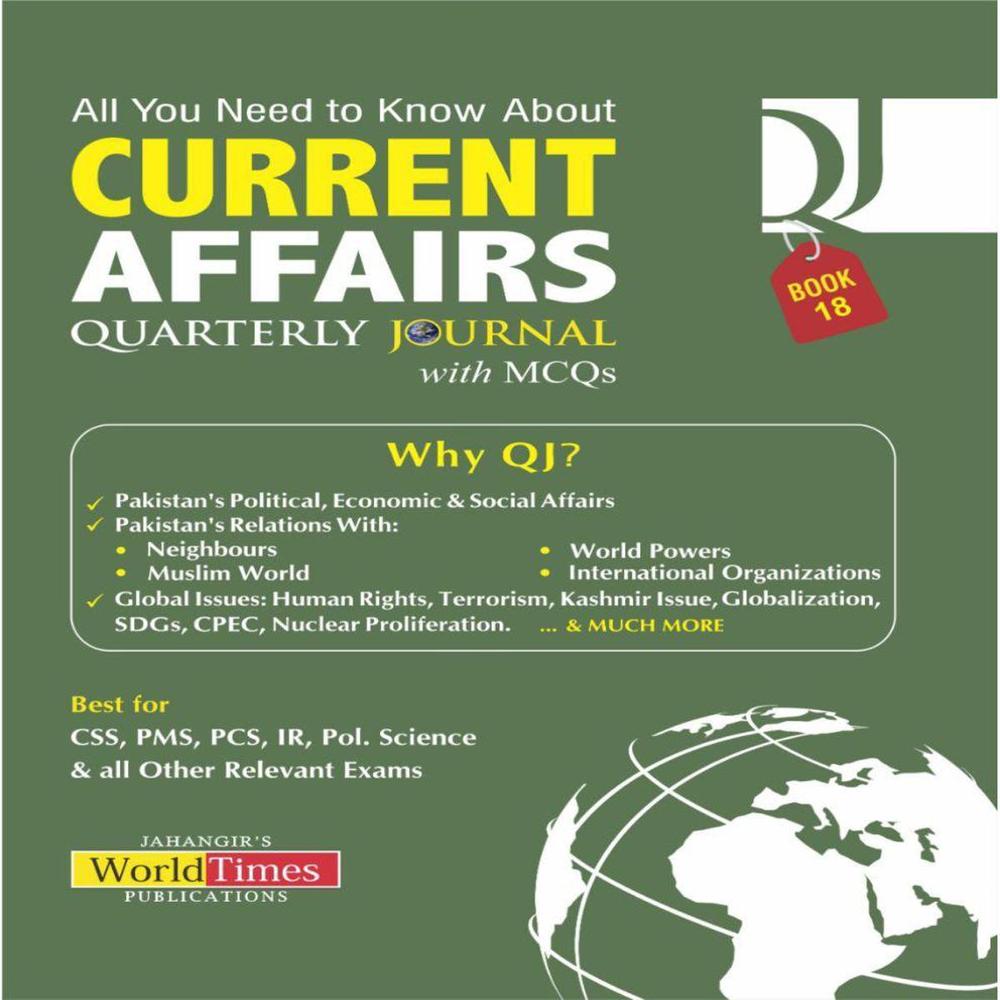Current Affairs With Mcqs (Quarterly Journal 18)