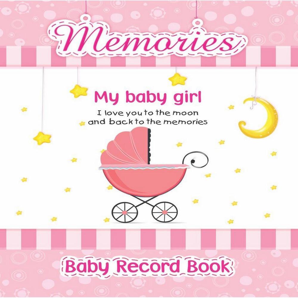 Baby Boy Record Books -My First Picture Book (Pink)