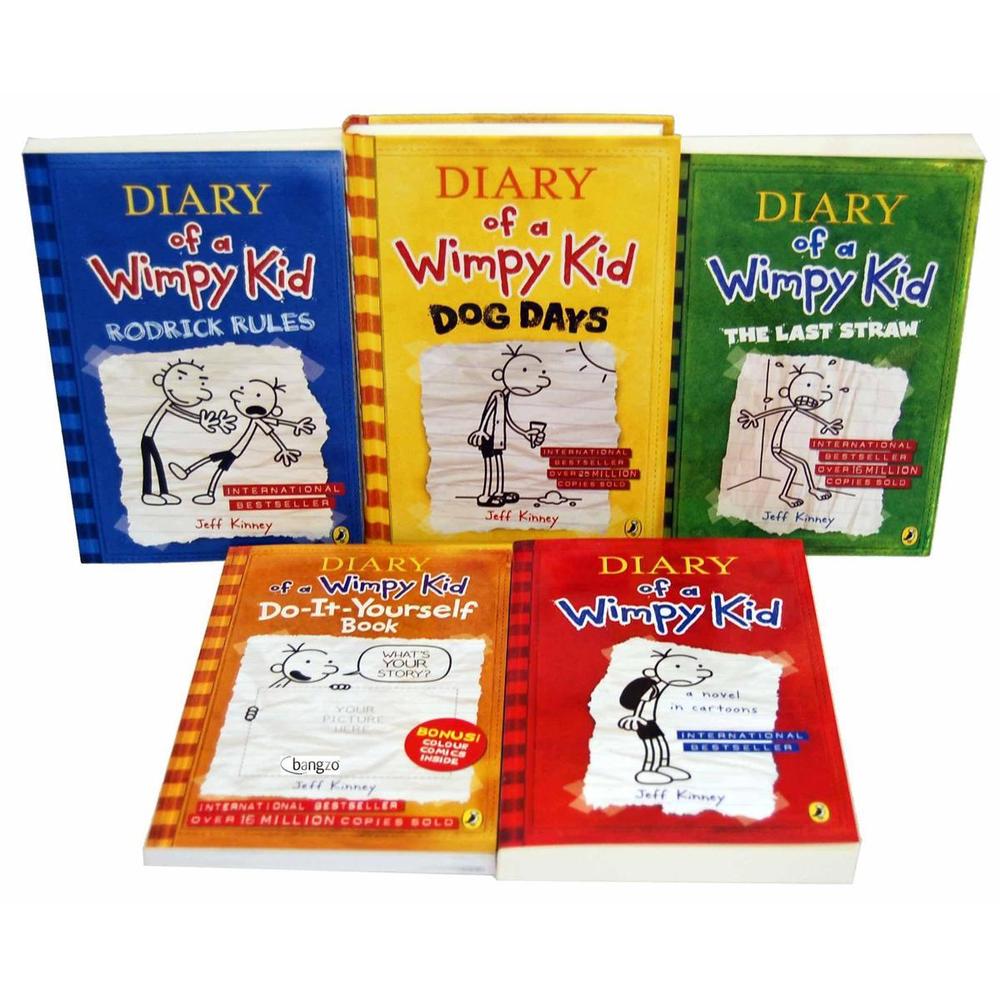 Diary Of A Wimpy Kid 5 Books