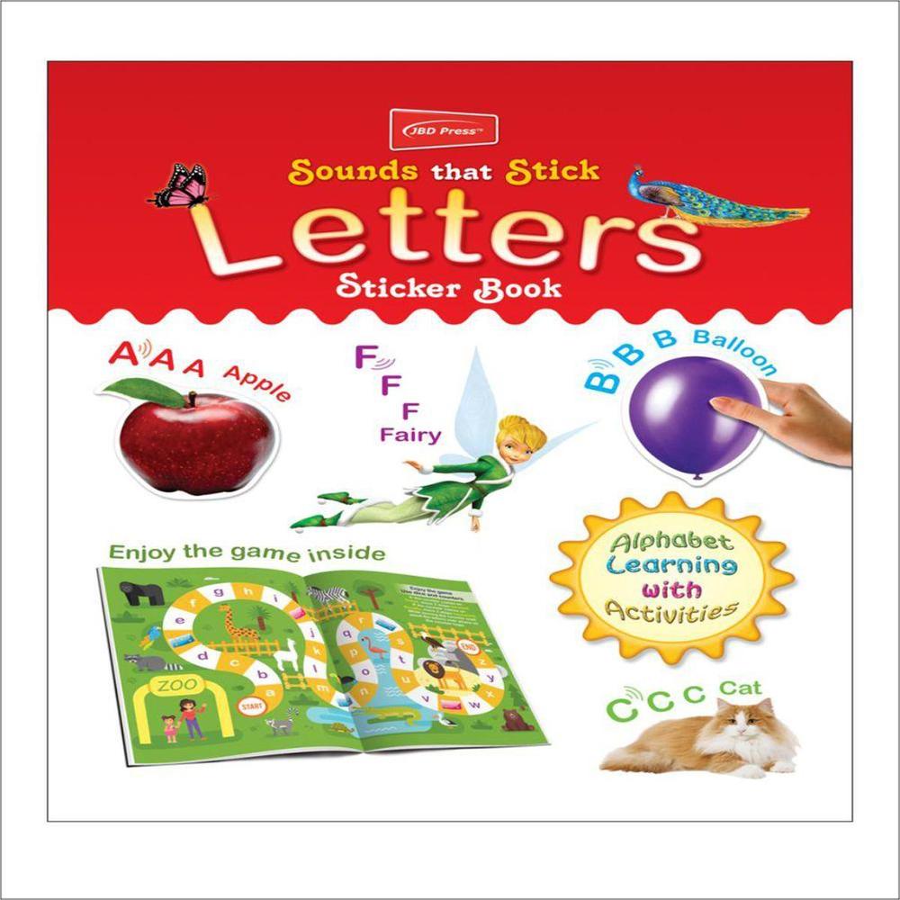 Sounds That Stick Letters Stickers Book