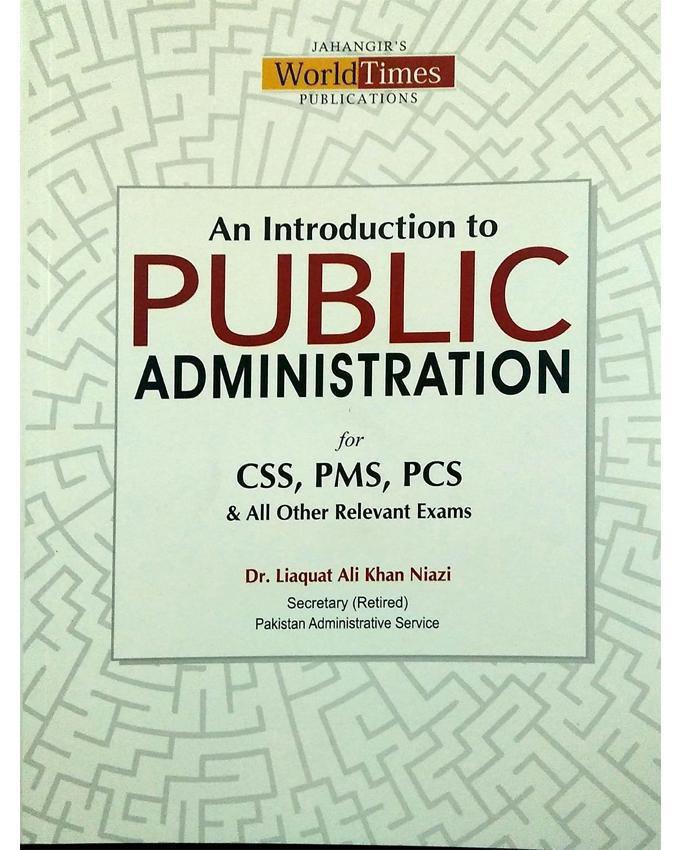 An Intro To Public Administration