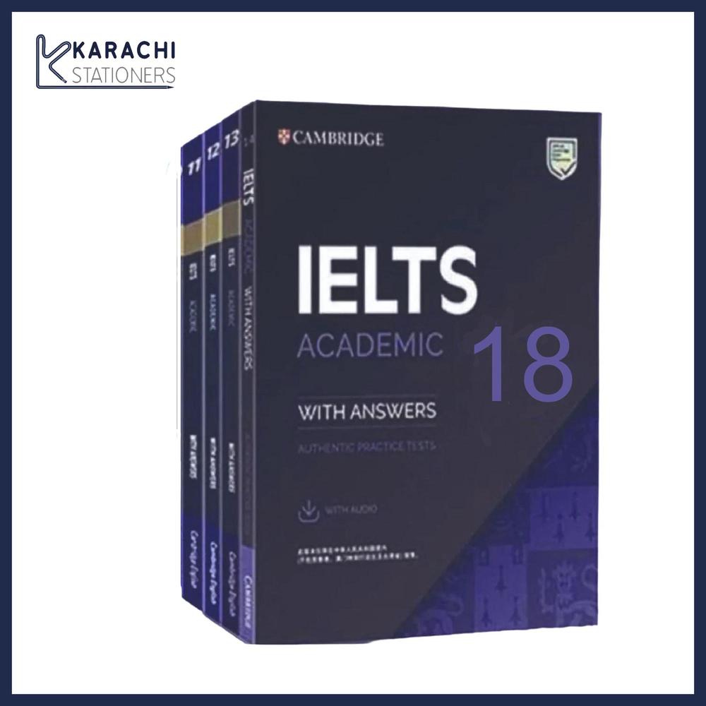 Cambridge IELTS Academic 8 Books Set With CD Link (11-18 Books) 
