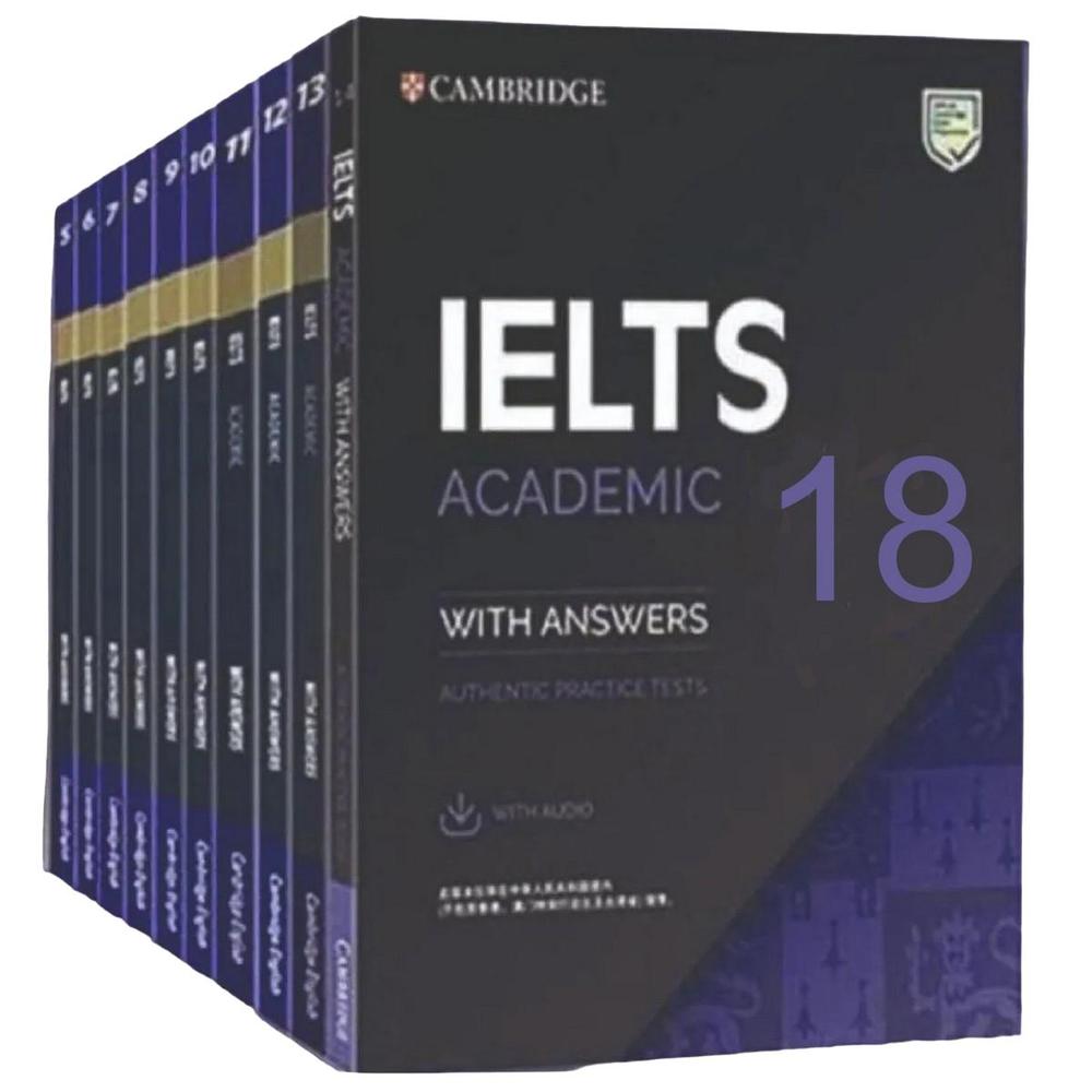 Cambridge 18 (1-18) Ielts Academic Set + Qr Code