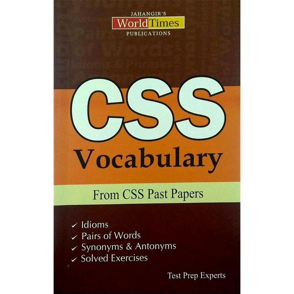 Css Vocabulary (From Css Past Papers)