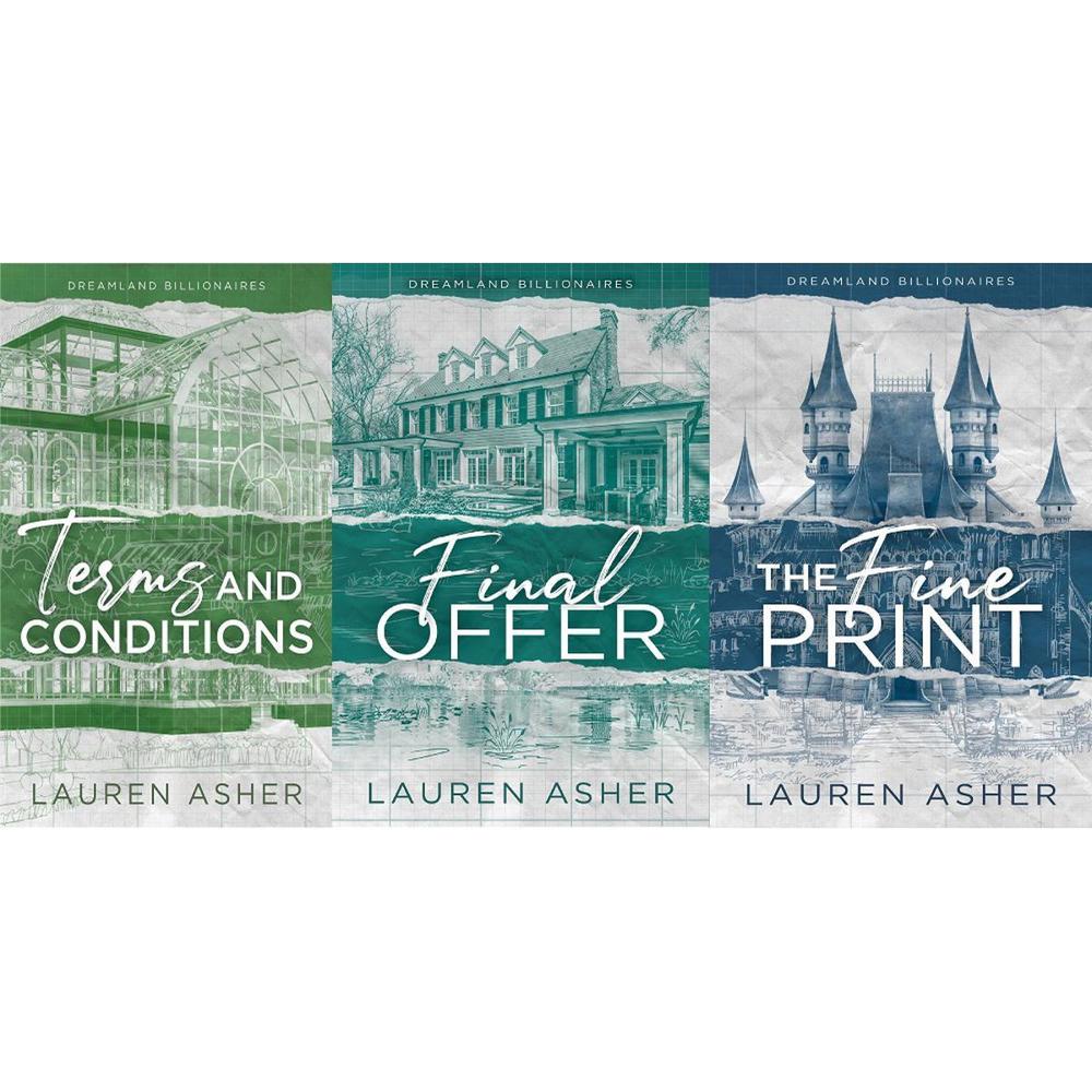 Set Of 3 Books: Terms And Conditions  Final Offer  And The Fine Print Novel by Lauren Asher