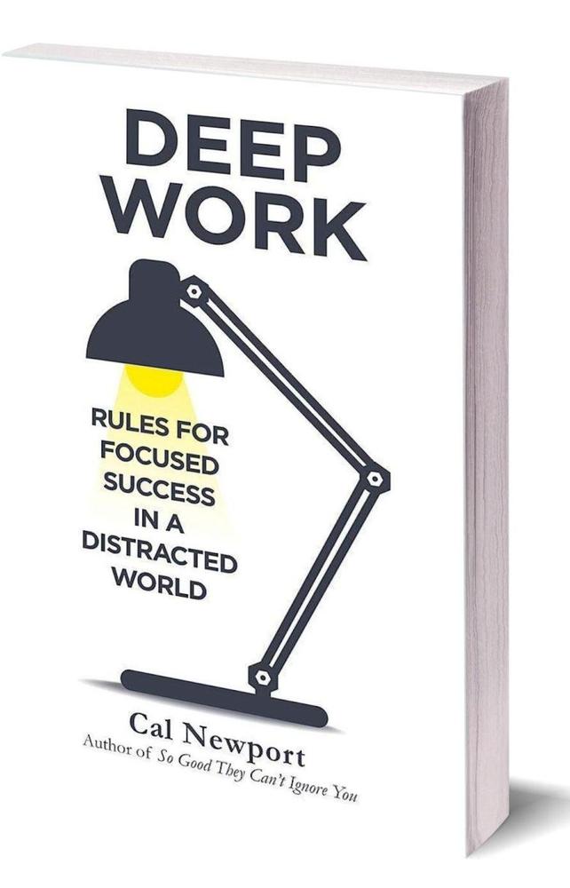Deep Work By Cal Newport Novel Ks