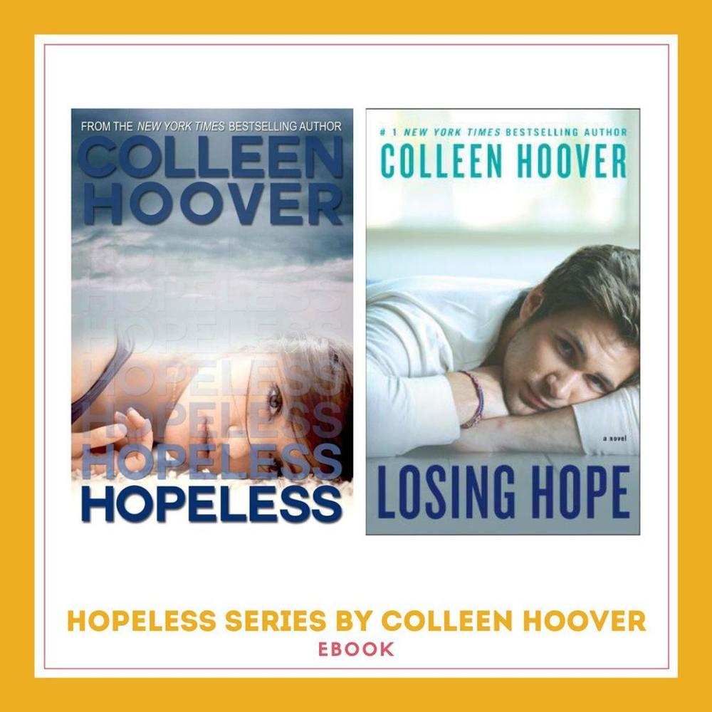 Pack Of 2 - Colleen Hoover Novel Collection (Hopeless, Loosing Hope)