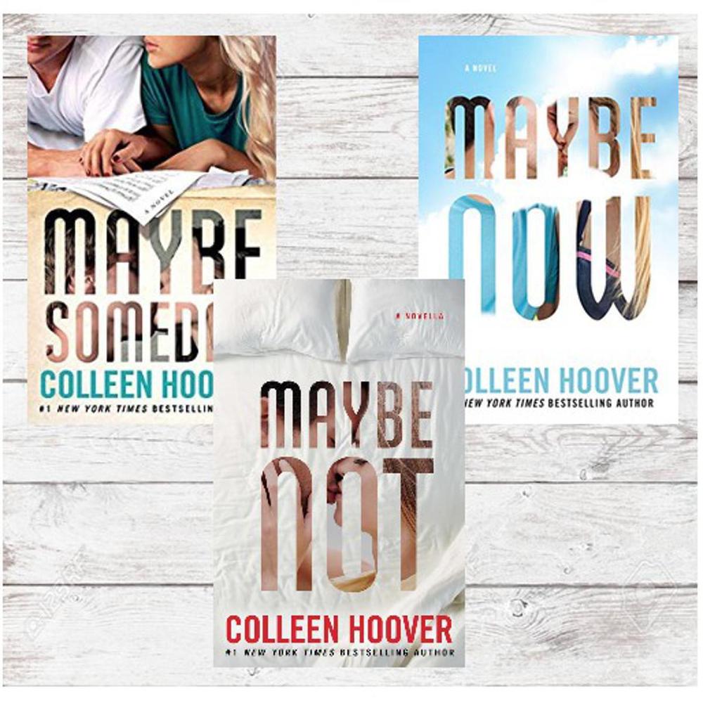 Pack Of 3 - Maybe Someday, Maybe Now, Maybe Not Colleen Hoover Novel Collection
