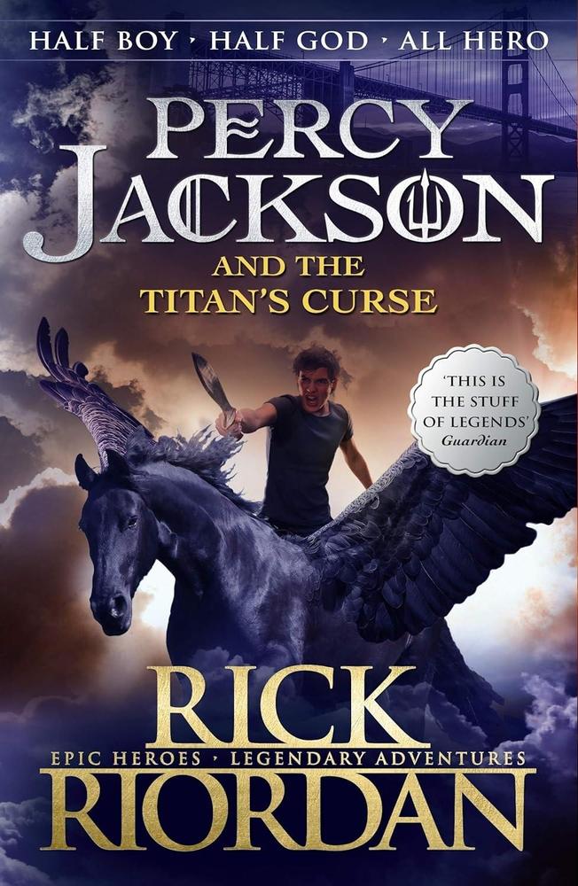 Percy Jackson And The Titan's Curse By Rick Riordan Novel Ks