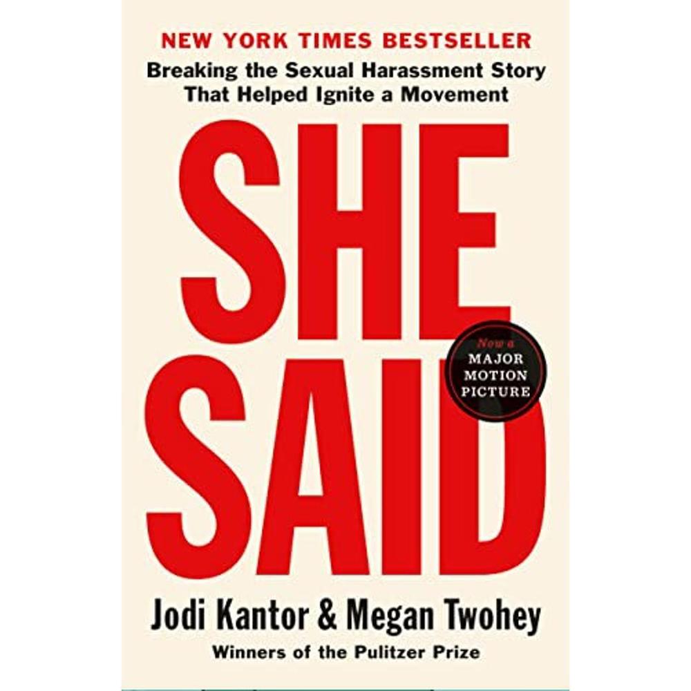 She Said Book By Jodi Kantor And Megan Twohey Novel Ks