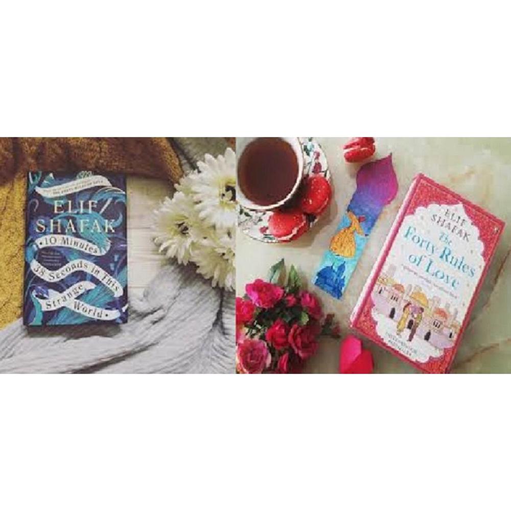 Pack Of 2 Books: The Forty Rules Of Love / 10 Minutes 38 Seconds By Elif Shafak