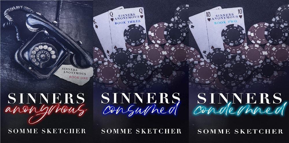 Pack Of 3 Sinners Anonymous Series By Somme Sketcher 3 Books Set KS