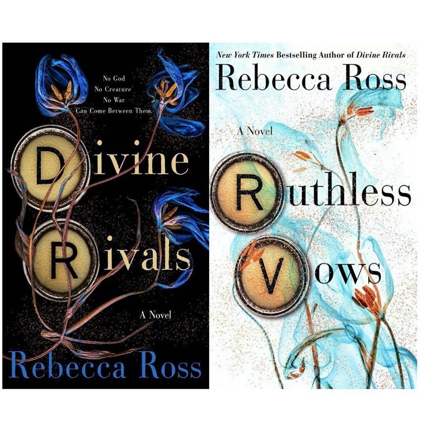 Set of 2 -  (Divine Rivals & Ruthless Vows)  By Rebecca Ross  