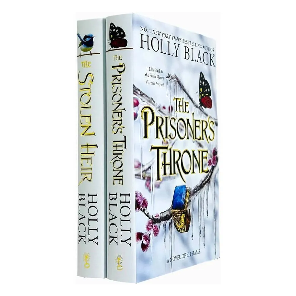 Set of 2 The Stolen Heir / The prisoner's throne book by holly black