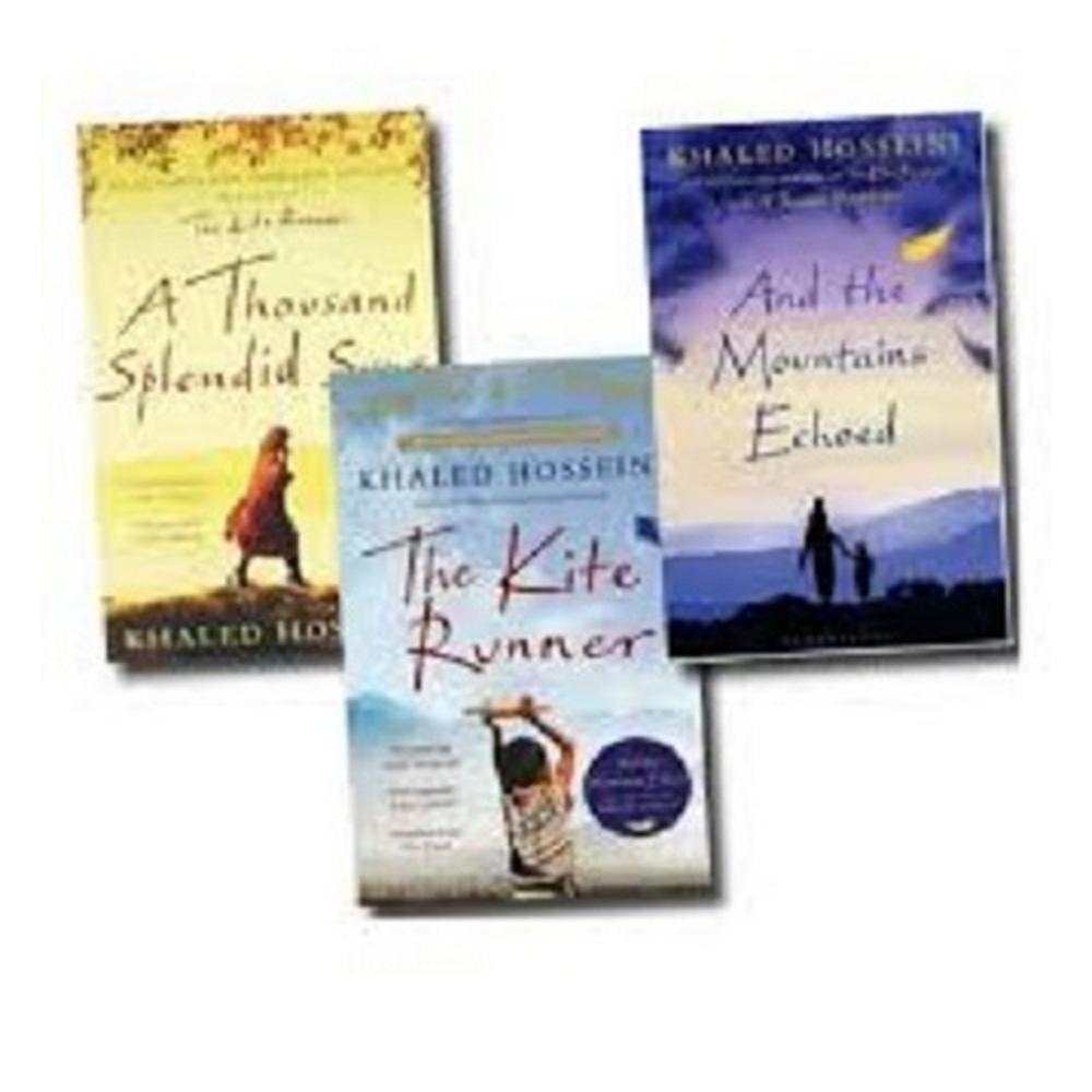 Set Of 3 Khaled Hosseini Novels (The Kite_Runner / And The Mountains / A Thousand Splendid Suns Khaled Hosseini Novels