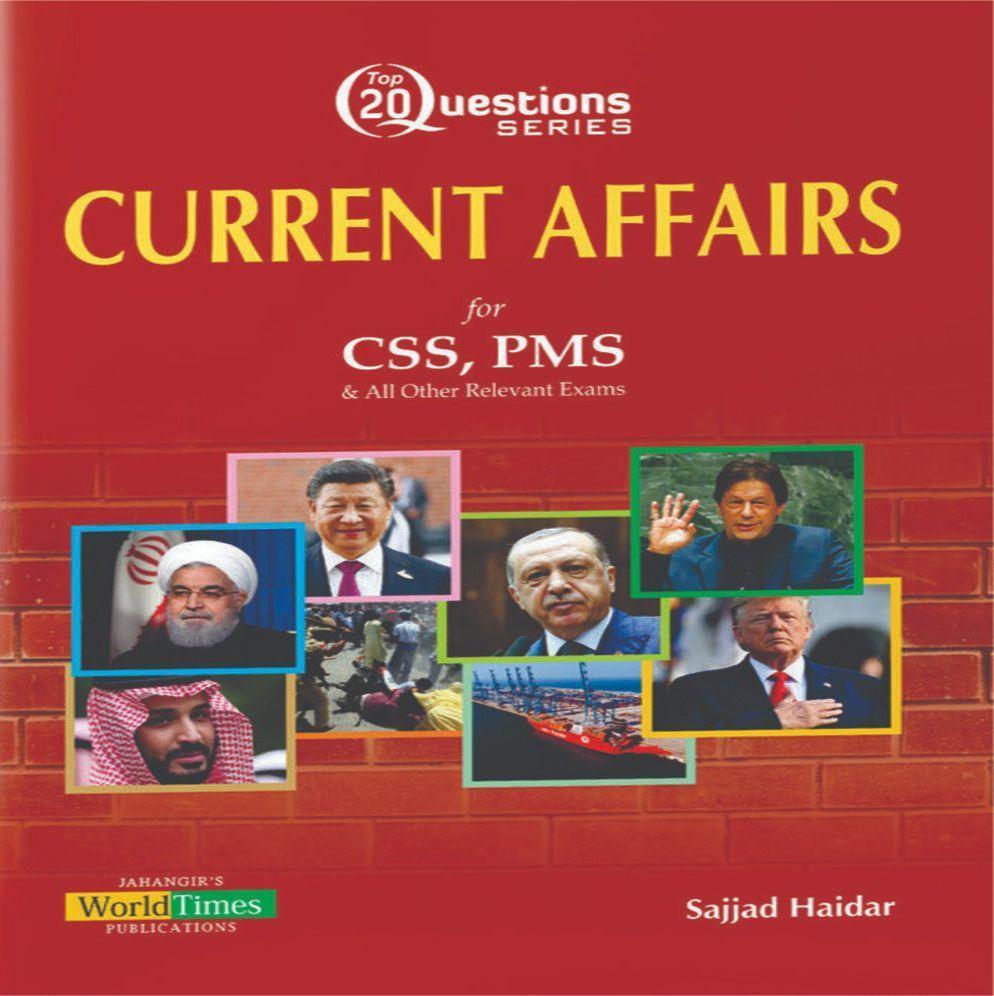 CSS Current Affairs Top 20 Questions Series