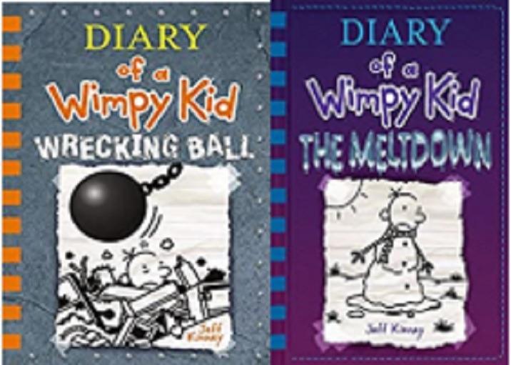 Diary of a Wimpy Kid Book 13 & 14 Set