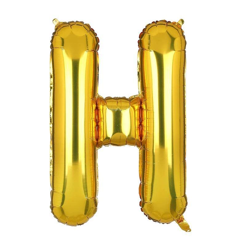 H Shape Decorative Foil Balloon