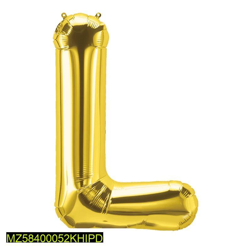 L Shape Decorative Foil Balloon